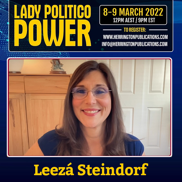 Leeza at the Lady Politico Power Global Leadership Conference