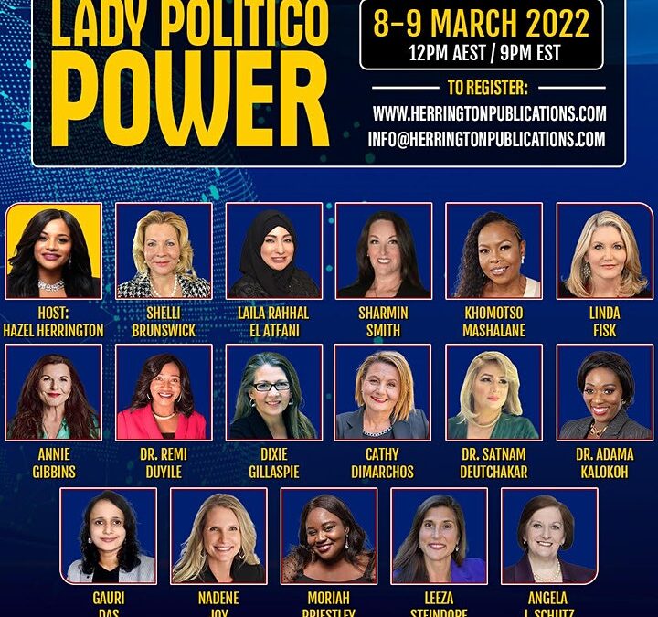 Leeza at the Lady Politico Power Global Leadership Conference
